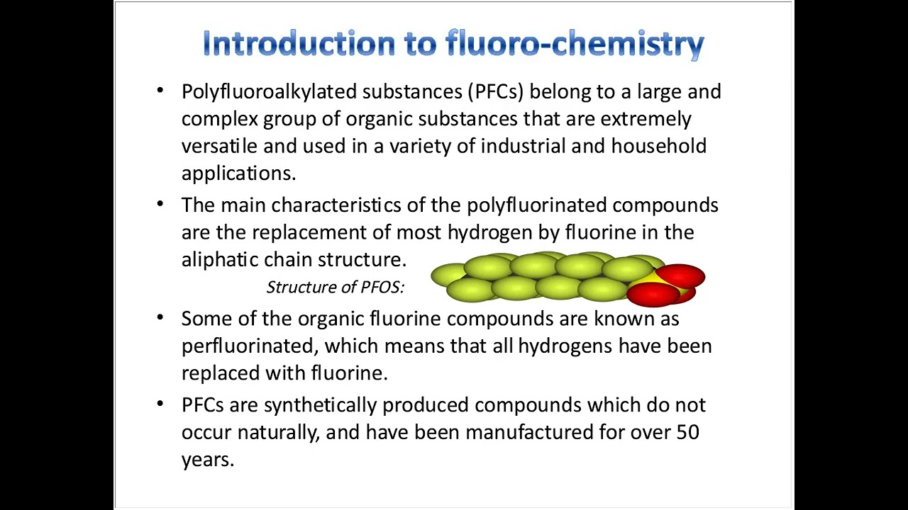 PFOS in Open Applications