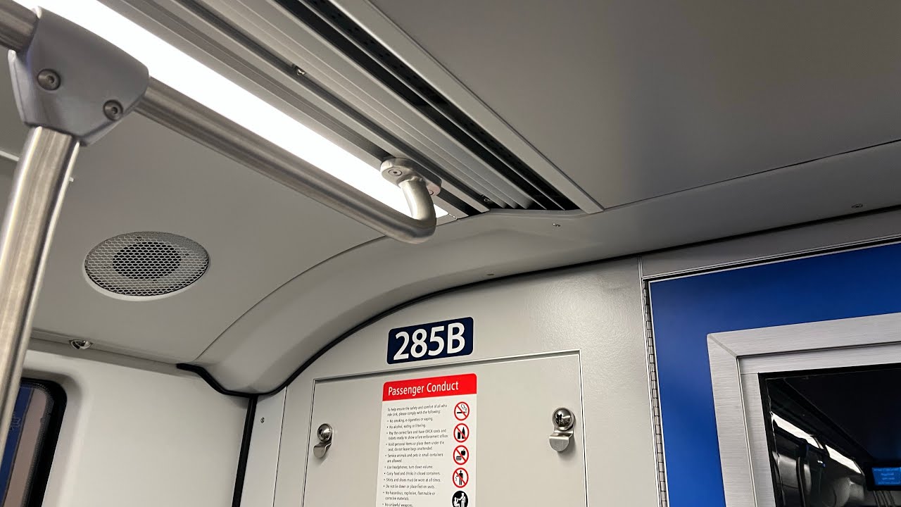 Sound Transit Link Light Rail Siemens S700 Car 285 ride (SeaTac-U District) 11/25/22
