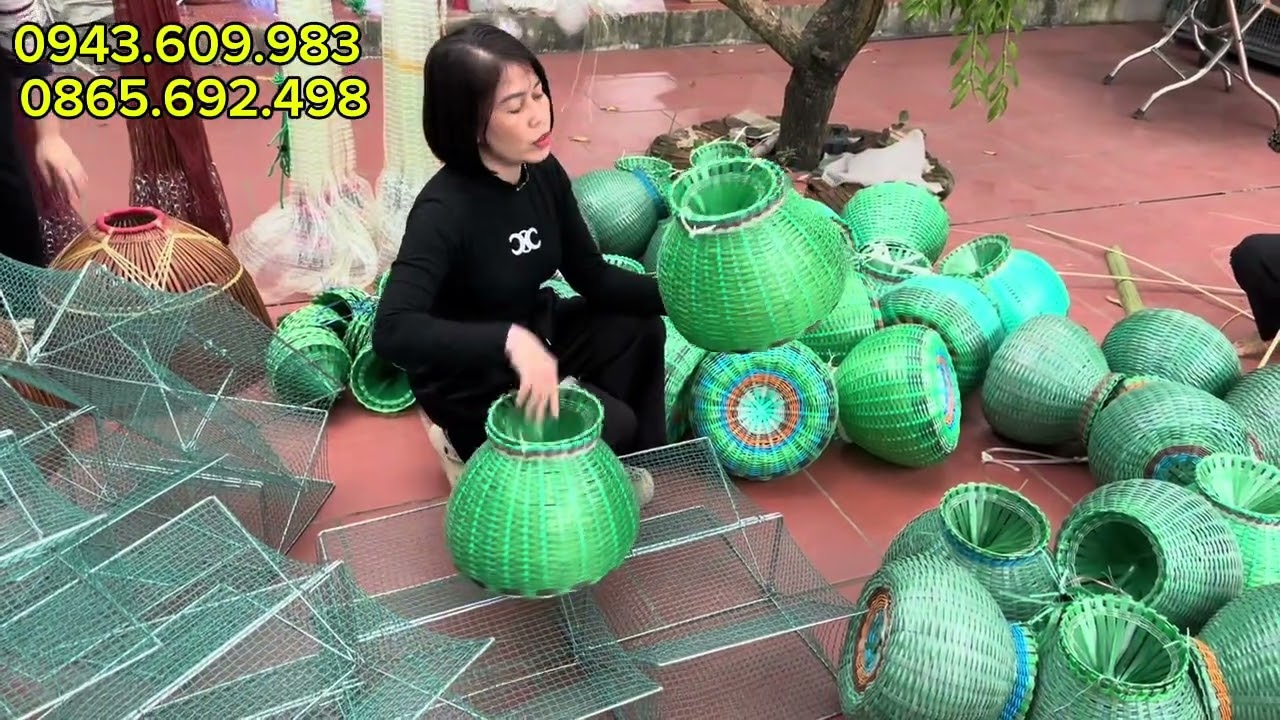 🔥🦀LỒNG ĐÁNH CUA , LỒNG BABA , LỒNG LỒ XO GIỎ ĐỰNG CÁ HÀNG ĐẶT TẠI XƯỞNG 🦐🐠