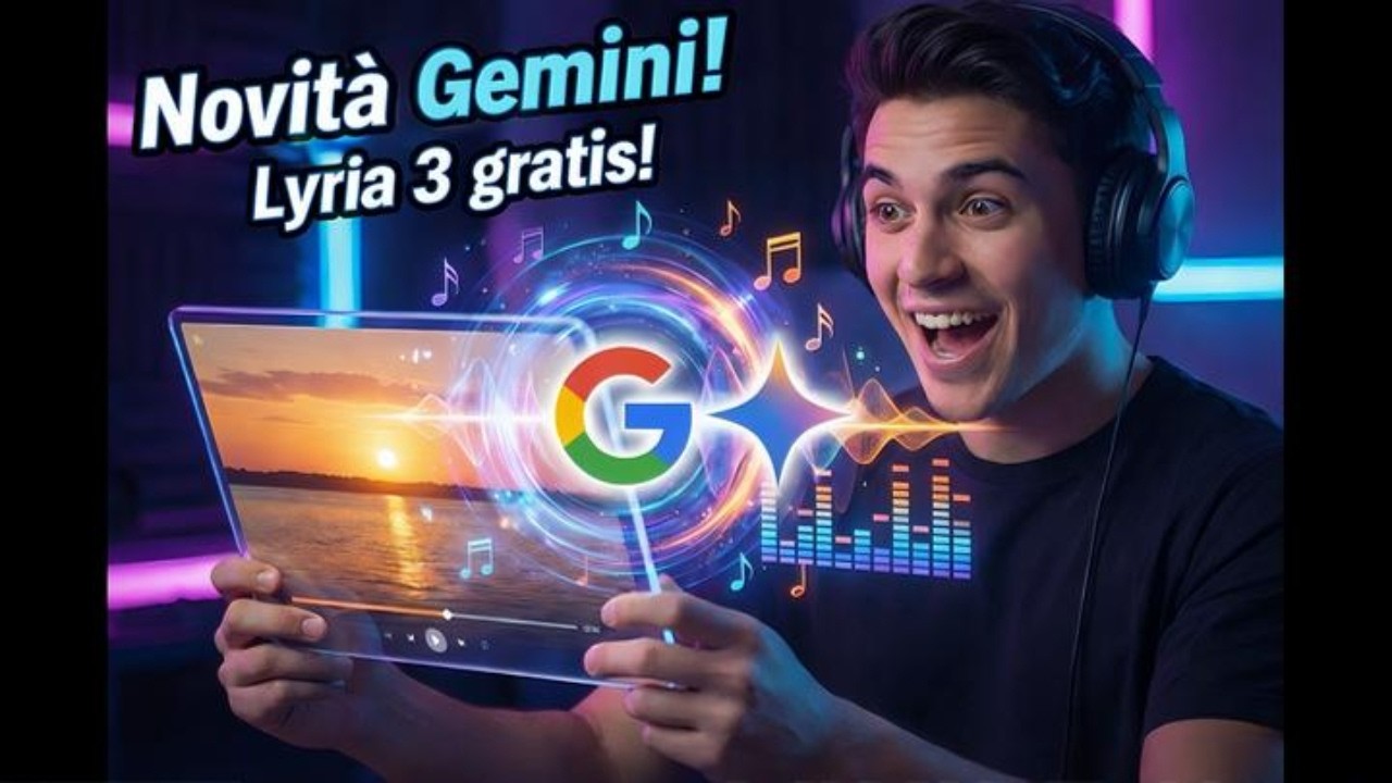 Google Lyria 3 Tutorial ITA: Come creare Musica con l'IA (Gratis)