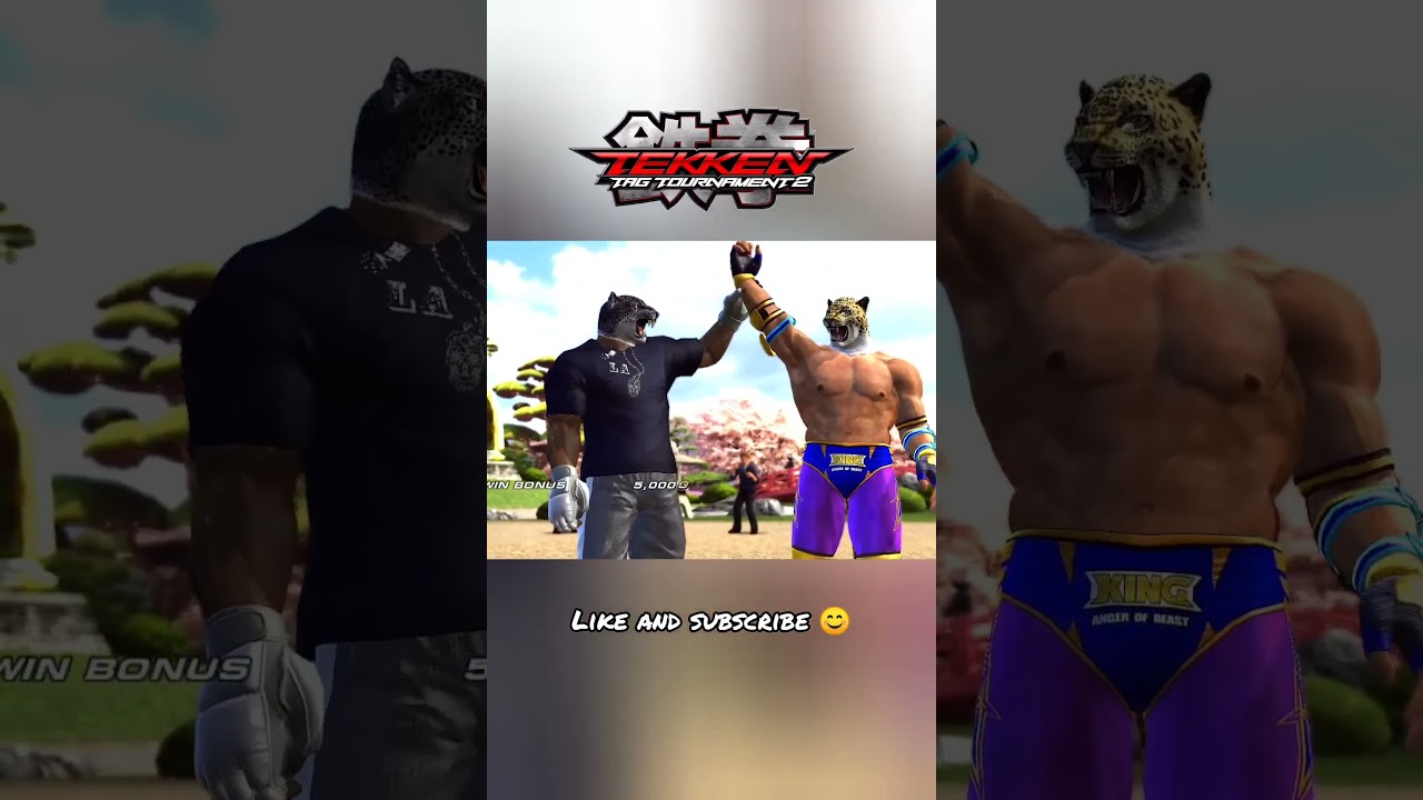 Tekken tag 2 king & armor king #tekken