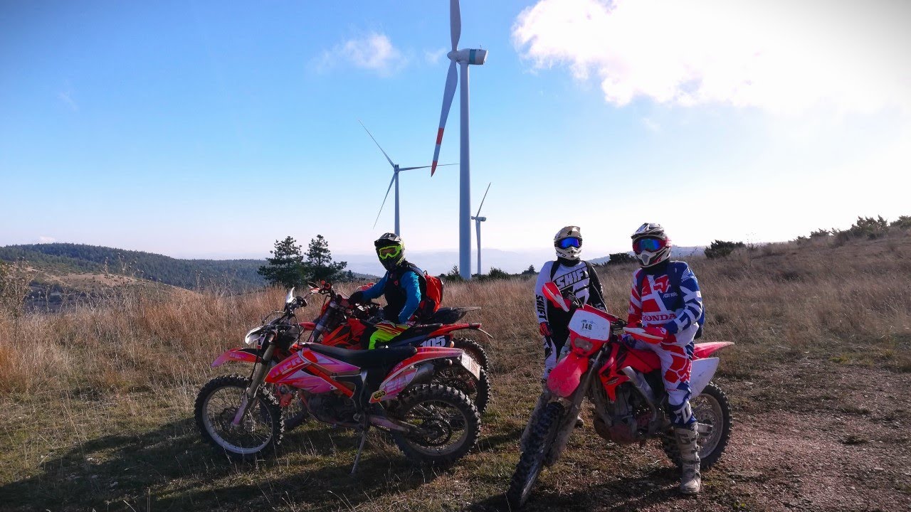 Christmas ENDURO ride - KTM Freeride 250 R
