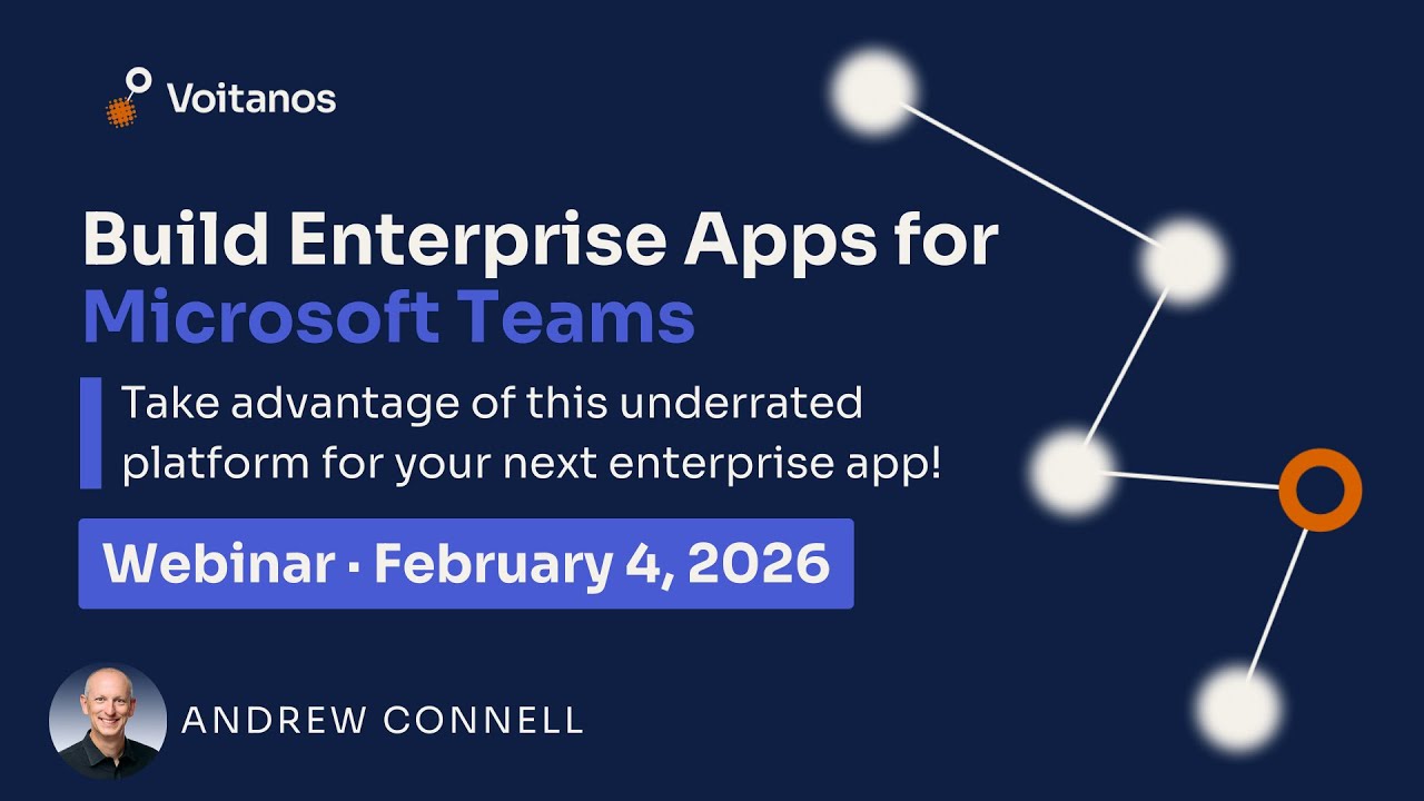 Build Enterprise Apps for Microsoft Teams