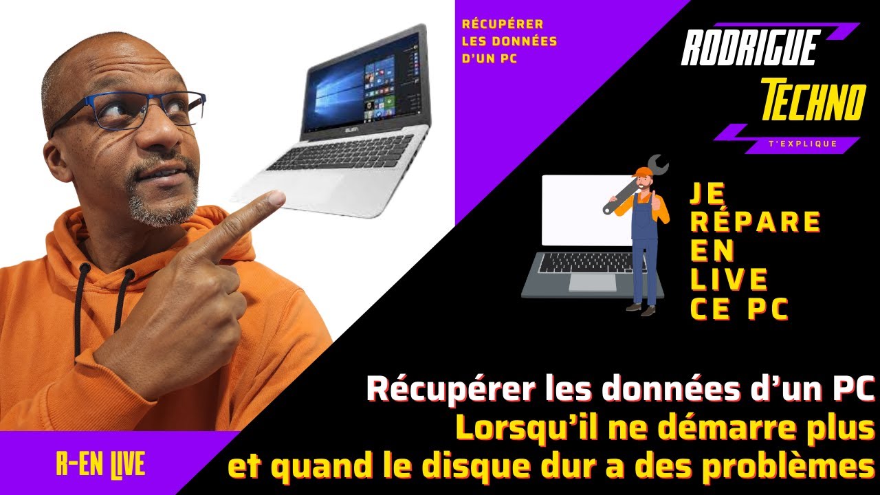 Comment récupérer des données sur un PC qui ne démarre plus et un disque dur récalcitrant