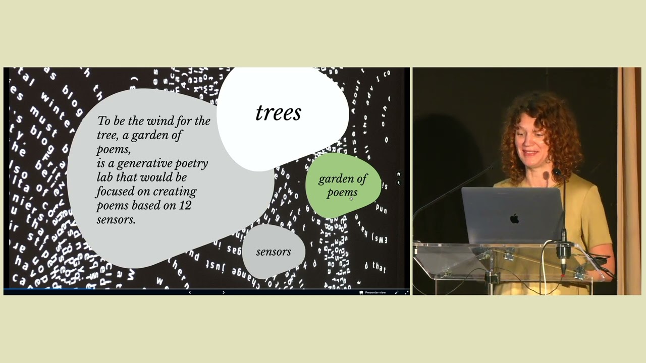 Être le vent pour les arbres : laboratoire de poésie générative avec Natalia Fedorova