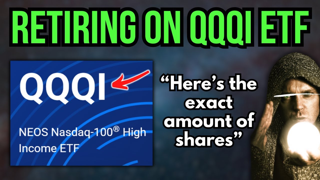 Вас отделяет от выхода на пенсию Столько акций ETF QQQI!