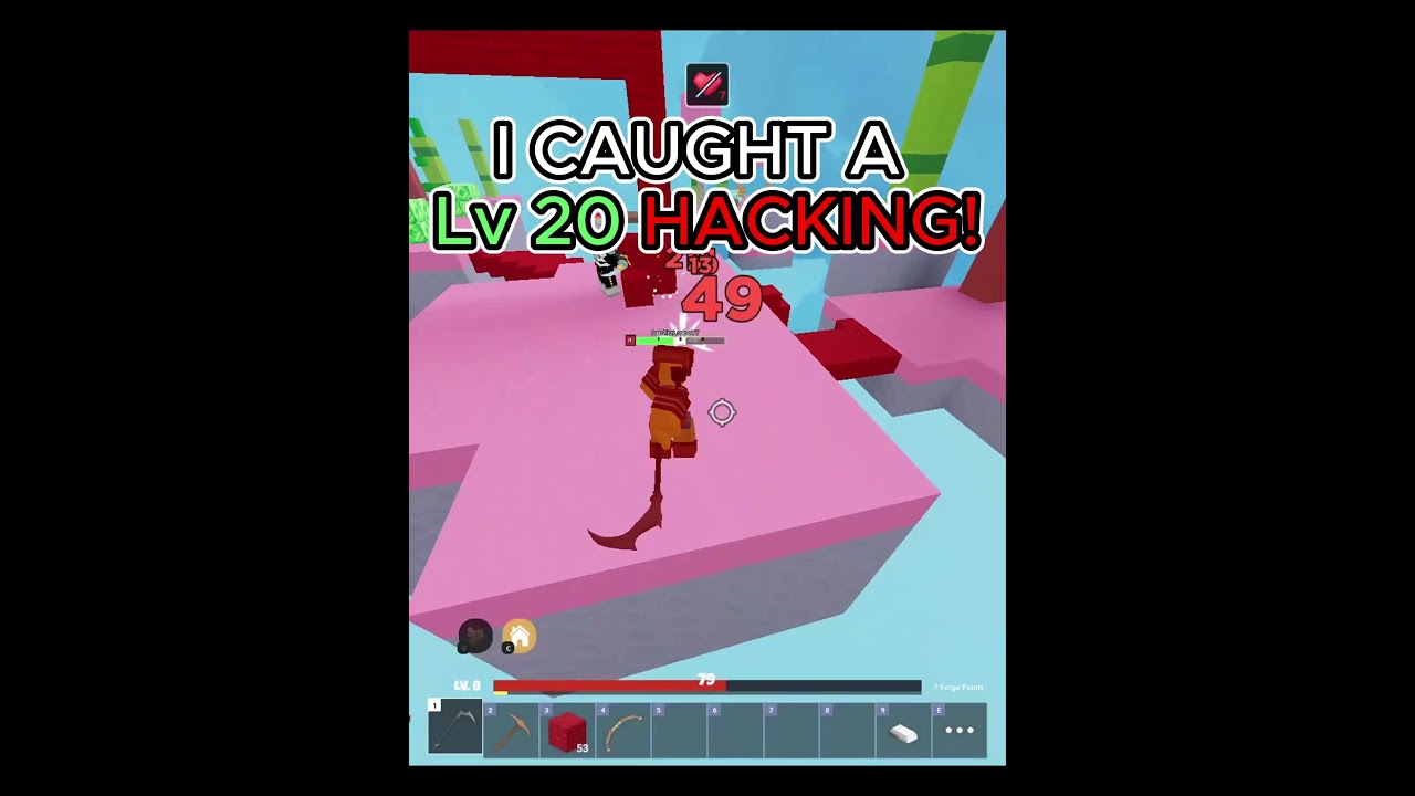 Я ПОПАЛ НА ВЗЛОМ 20 УРОВНЯ В Roblox Bedwars! #roblox #bedwars