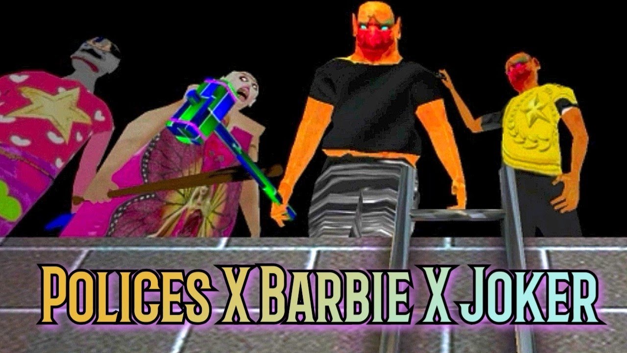 Polices X Barbie X Joker In The Twins