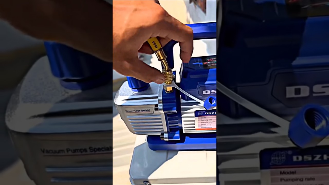 Comment Bien Utiliser une Pompe &agrave; Vide en Climatisation | Guide Installation #AirConditioning