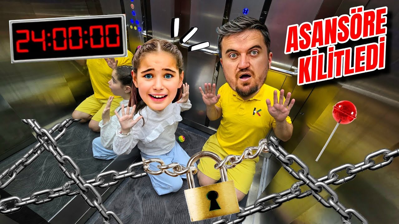 BABAMA ŞEKER İLE TUZAK KURDUK !! ELİF SİNEM BABASINI ASANSÖRE KİTLEDİ !! 
