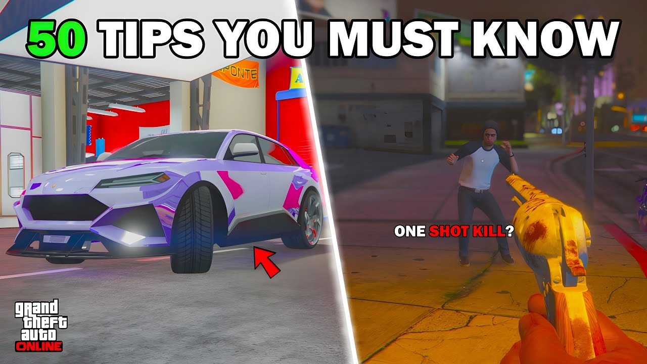 50 Tips You Should Know in GTA Online