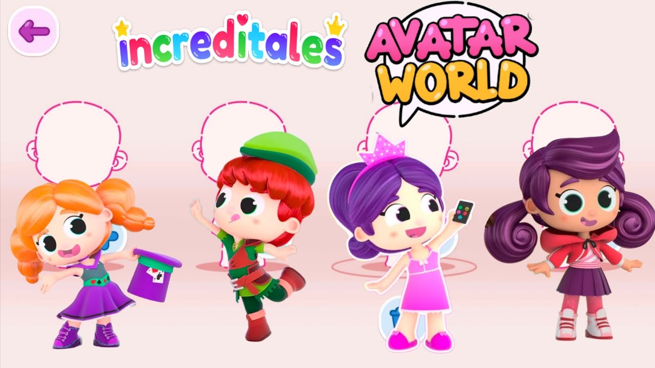 Creating Increditales 👑🃏Characters in Avatar World! #avatarworld #increditales  