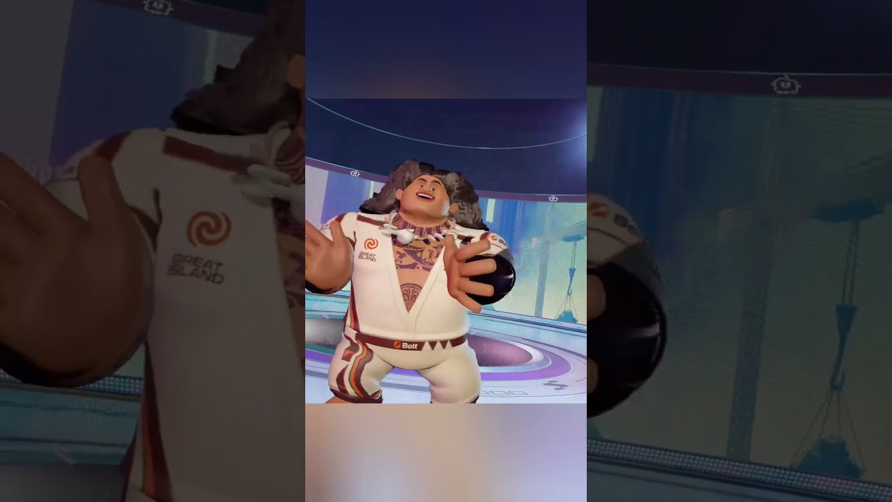 MAUI. Racer unlocked in Disney Speedstorm