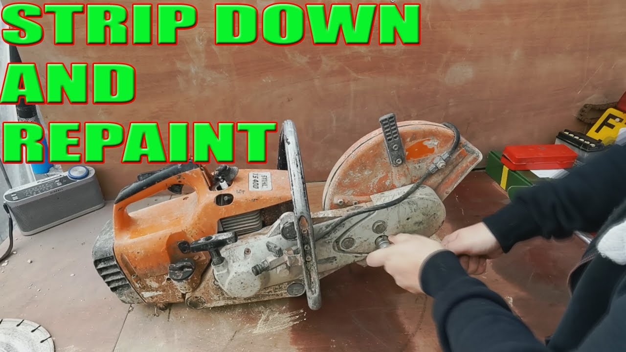 Видеоблог о дисковой пиле по бетону Stihl TS400