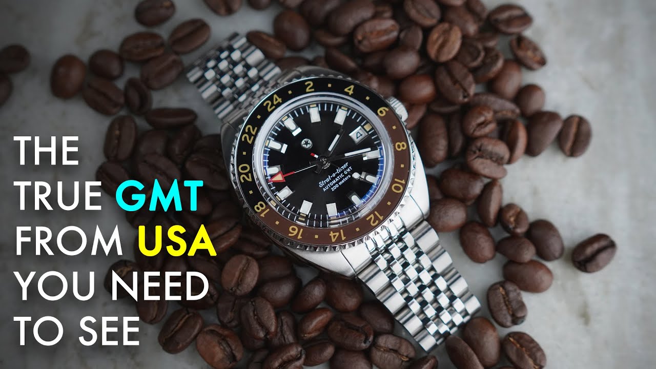 To jest niedrogi zegarek GMT, kt&oacute;ry noszę: Jack Mason Strat-o-Timer Espresso