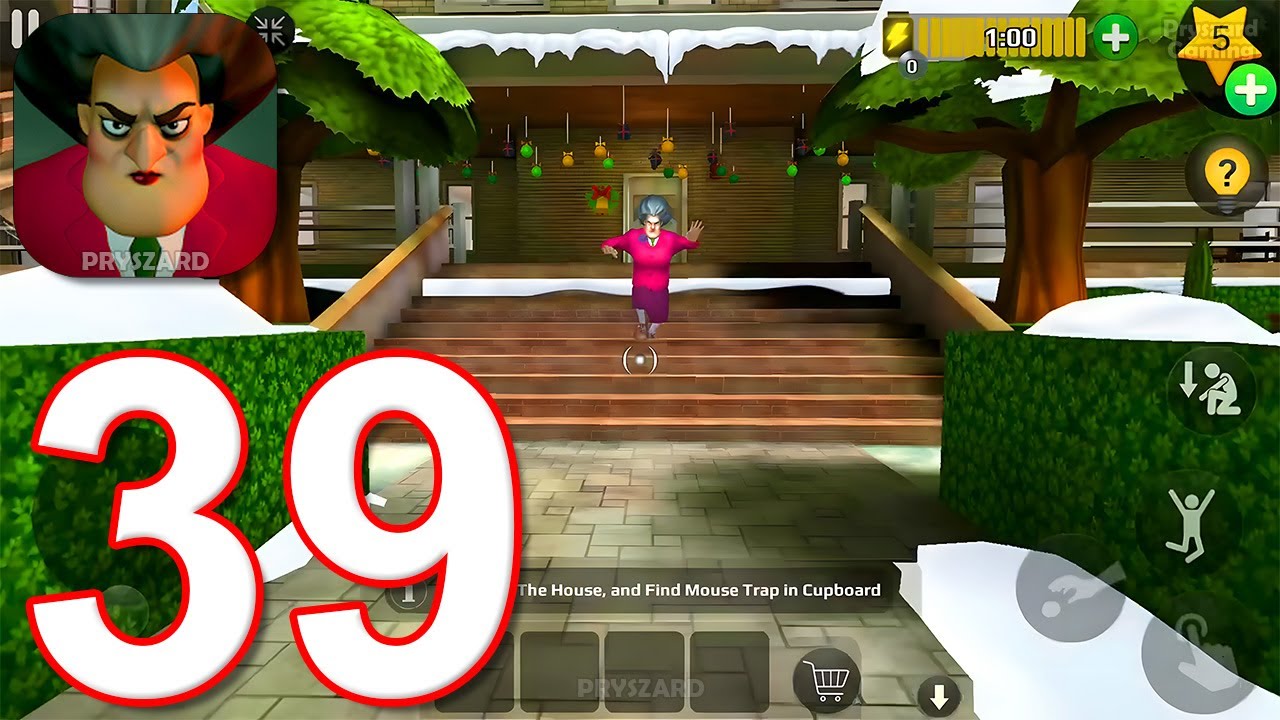 Scary Teacher 3D - Gameplay Walkthrough Part 39 - Chapter 1 & Chapter 2 Old Update  (iOS, Android)