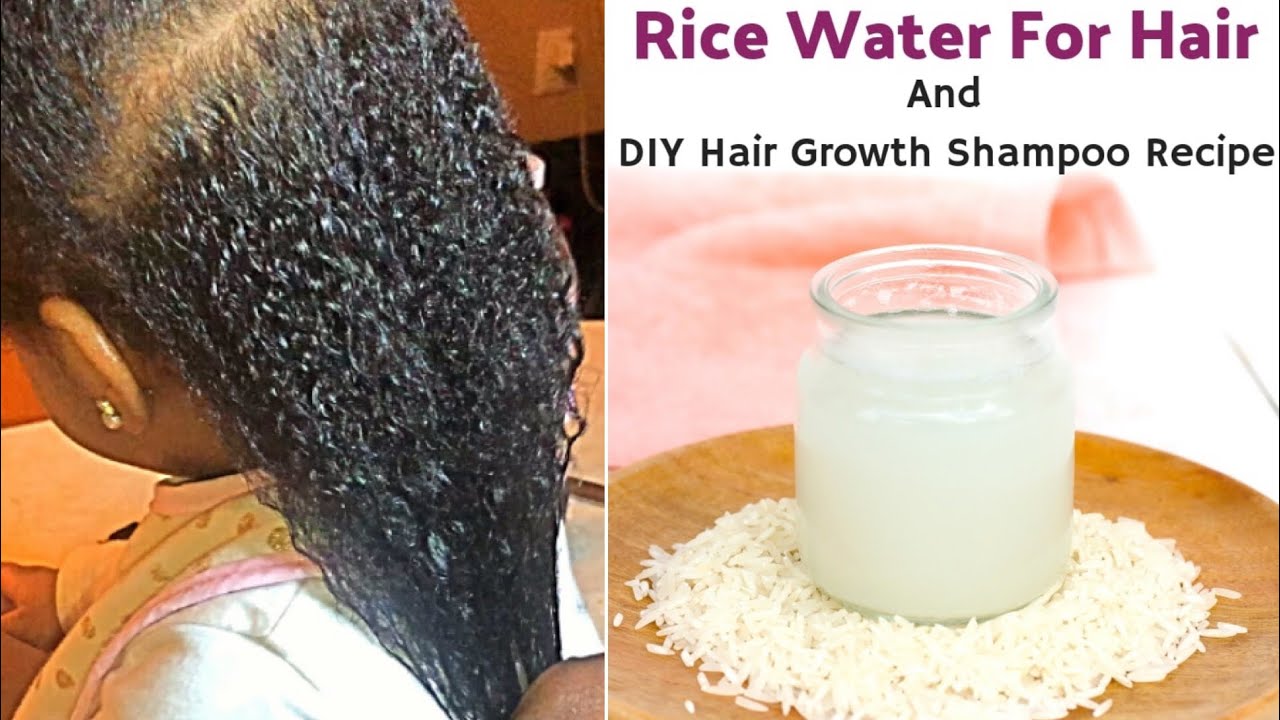 DIY CHILD’S RICE WATER SHAMPOO FOR HAIR GROWTH