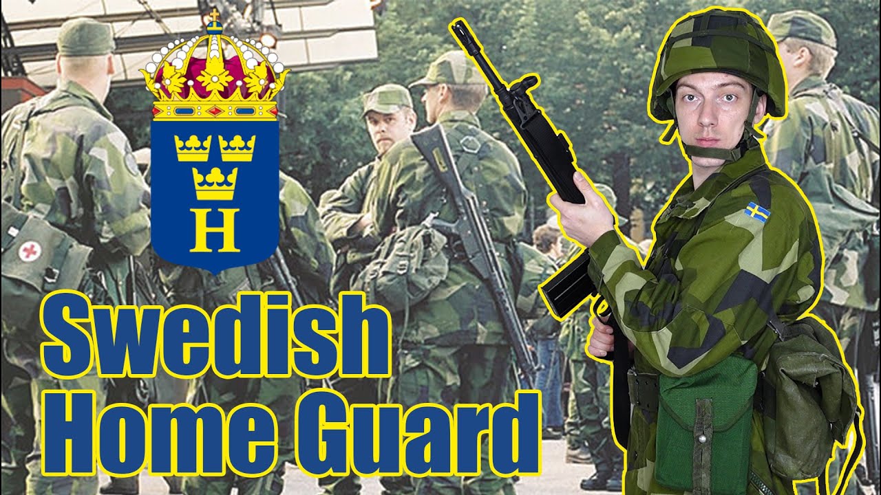 Uniforms and Equipment of the Swedish Home Guard in the Early 2000s I Swedish M90 Splinter Pattern