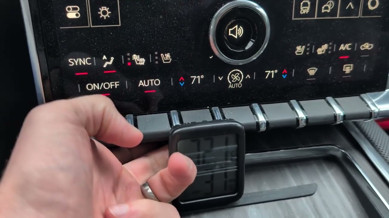 2024 GMC Sierra EV climate control reset