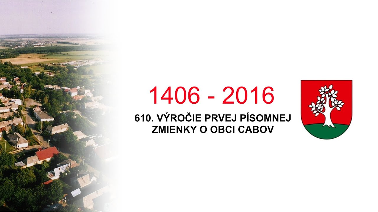 610. výročie obce Cabov :: Slávnostná svätá liturgia