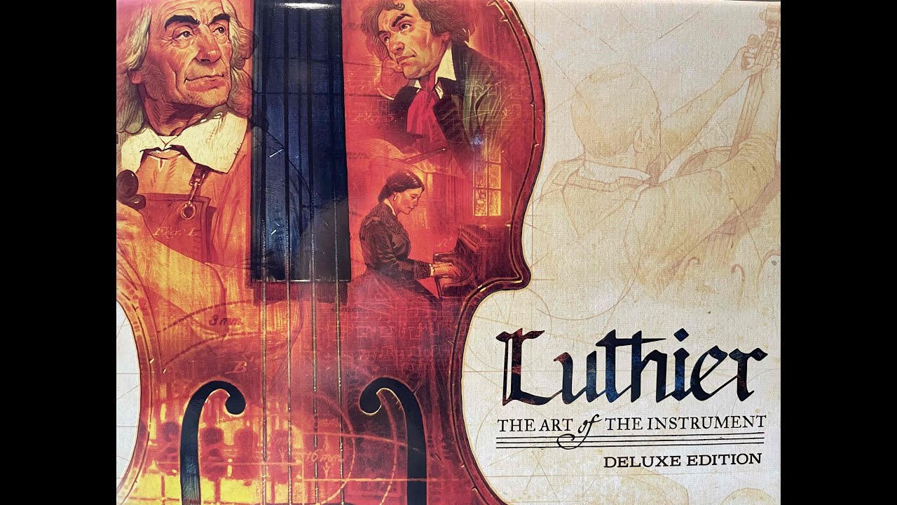Luthier Deluxe Edition Board Game Unboxing
