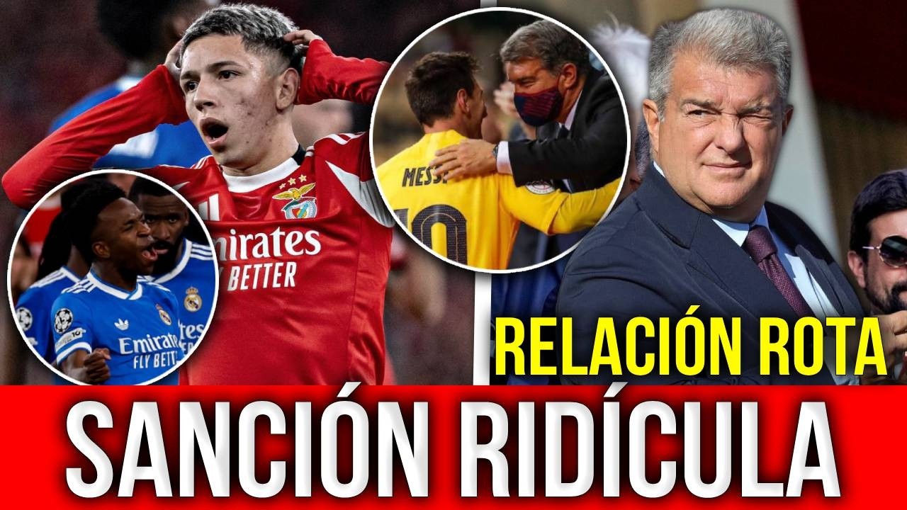 NO PODRÁ JUGAR! SANCIÓN UEFA A PRESTIANI POR INSULTO A VINI JR! LAPOTA REVELA LA PELEA CON MESSI