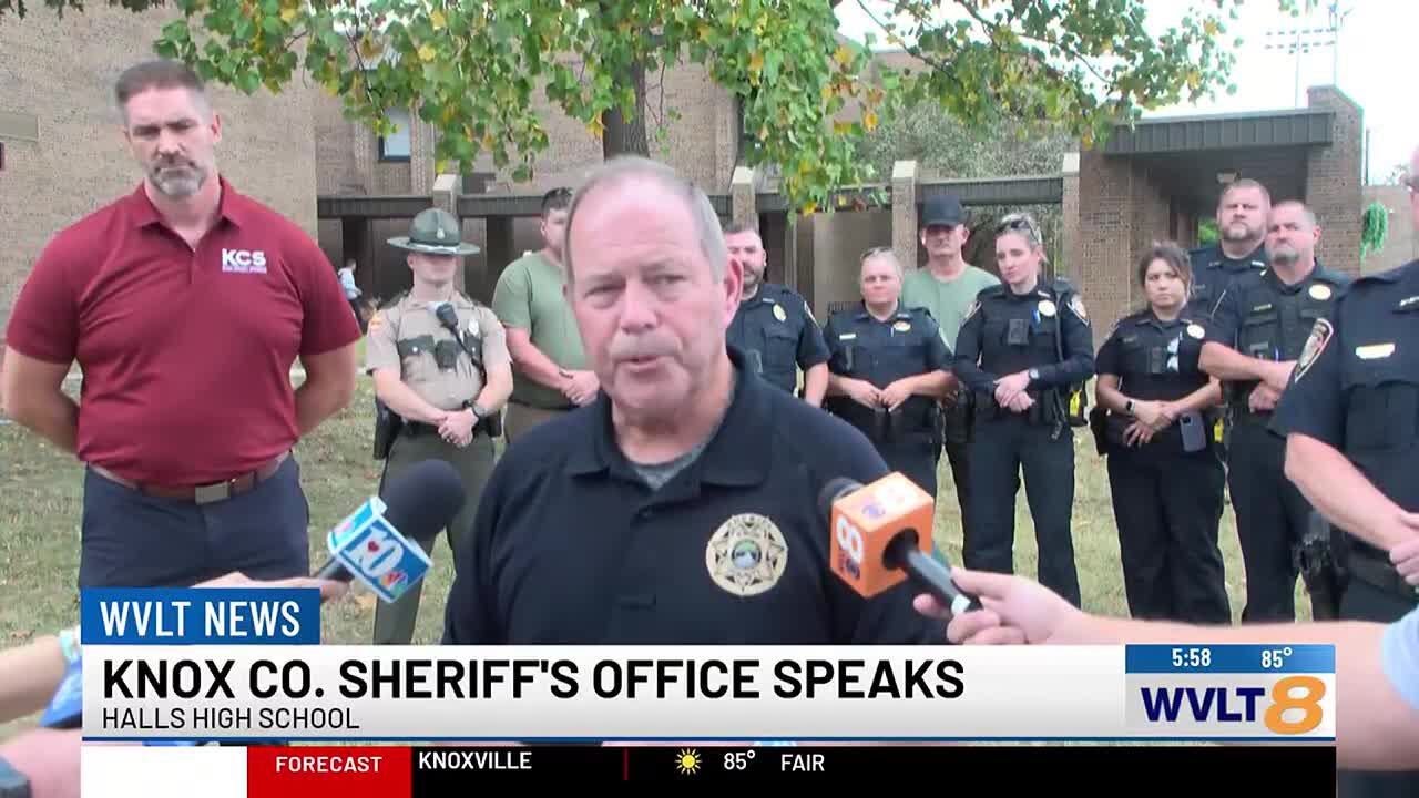 Knox County Sheriff's Office, Knox County Schools speak after threats at Halls High School