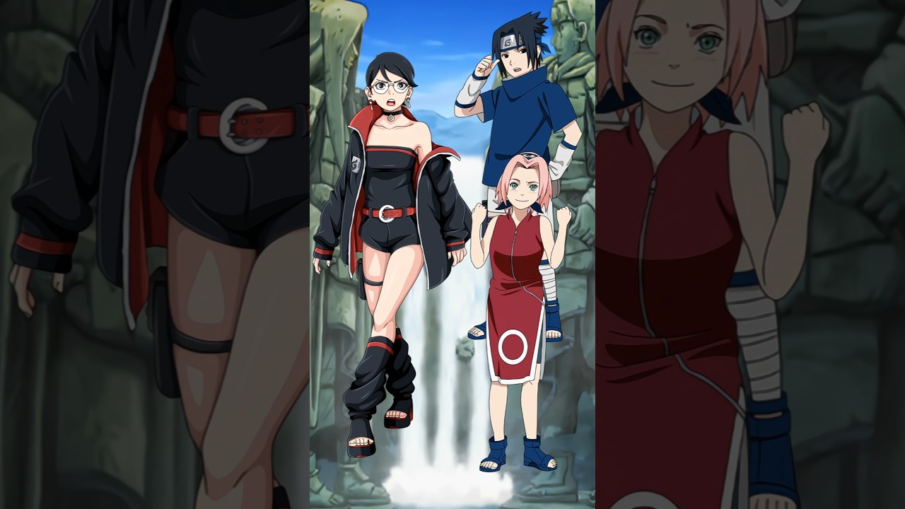 Boruto Characters and their Parents in Teen !! 🥰 #boruto
