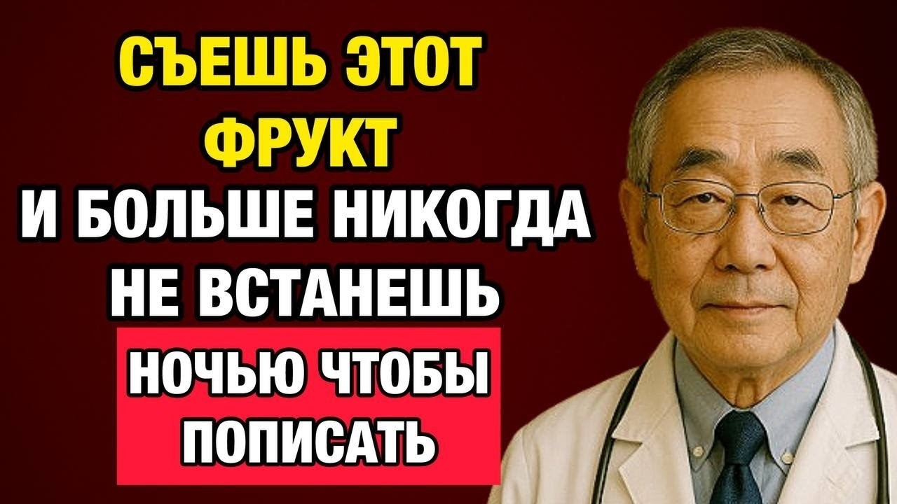 5 фруктов от японского врача  Забудьте про ночные походы в туалет навсегда