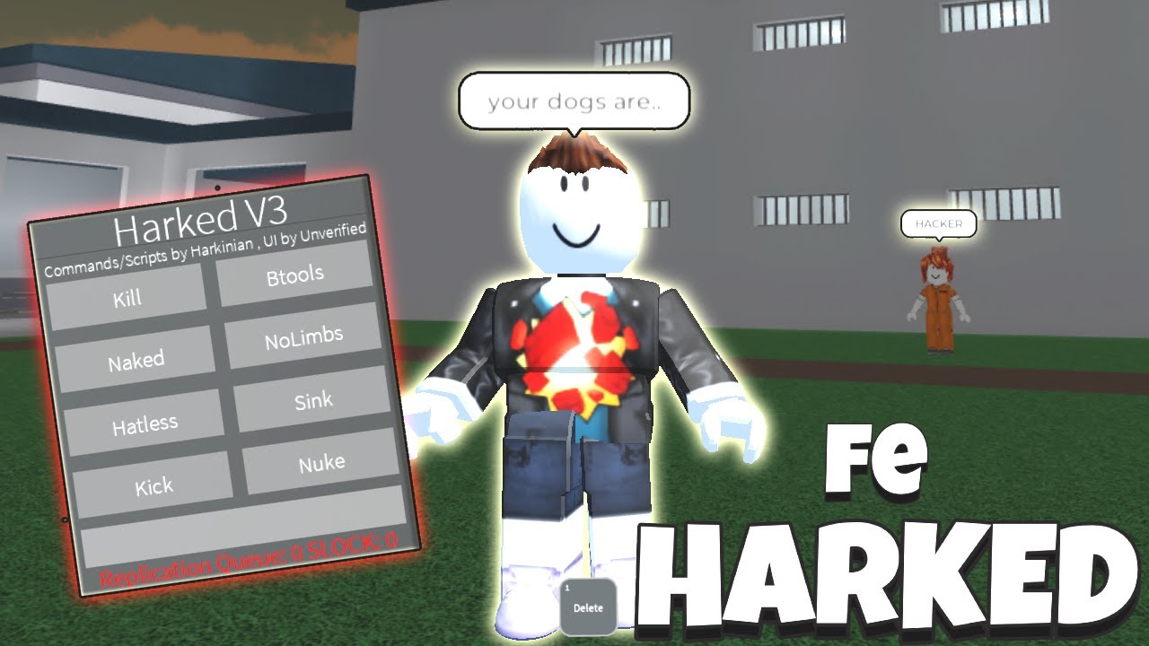 Roblox Exploiting With FE Harked - Prison Life