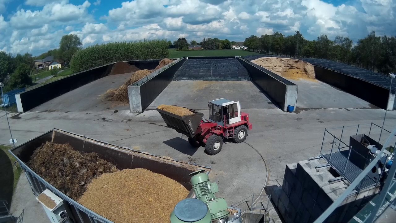 Biogasanlage Fütterung