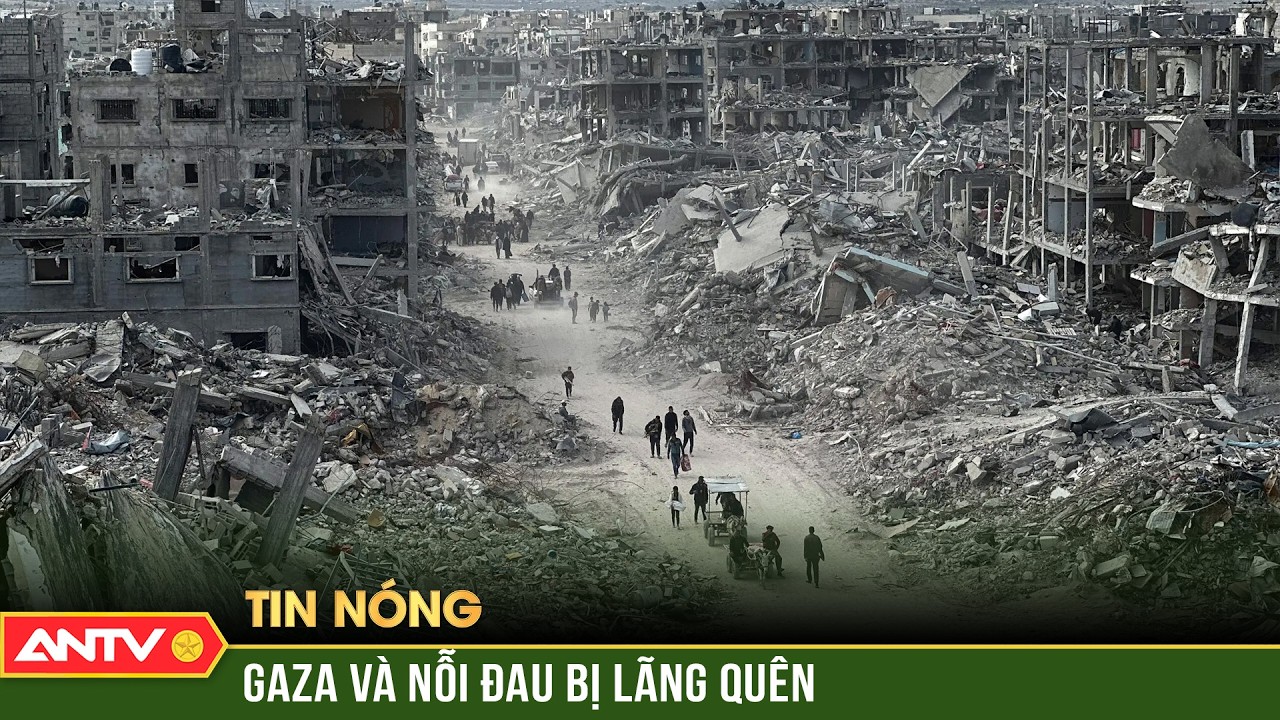 Gaza - Nỗi đau bị lãng quên giữa bóng đen chiến sự | ANTV