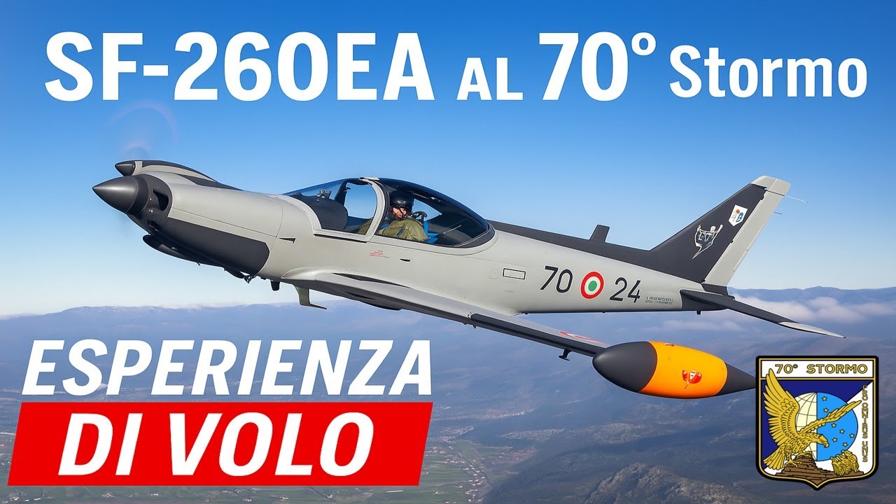 “SF-260EA al 70° Stormo – Esperienza di volo con l’Aeronautica Militare”