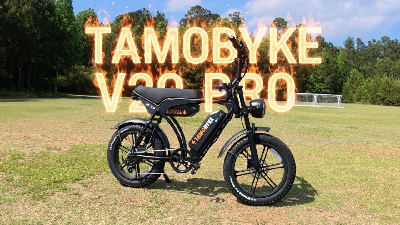 Обзор электровелосипеда Tamobyke v29 Pro и тест на дальние расстояния! Удивительно, как далеко мы...