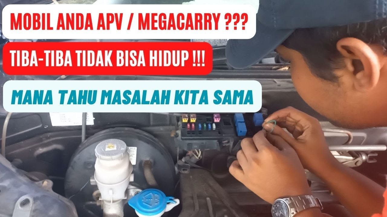 Mobil APV Mega Carry Mogok | Mobil Tidak Bisa Hidup / Start ???