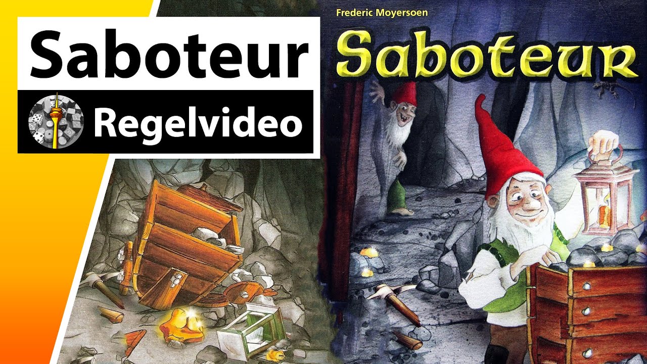 Saboteur - Regeln & Beispielrunde