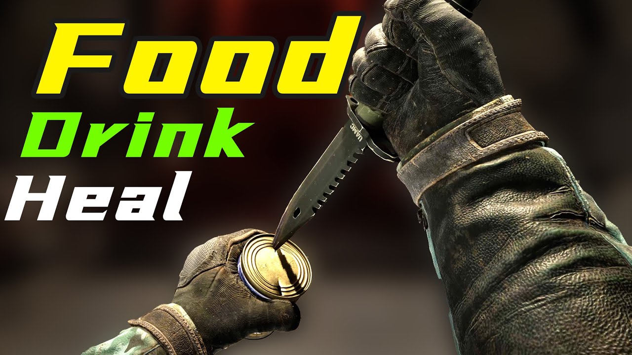 『STALKER 2: HOC』All Food & Heal Showcase - 4K