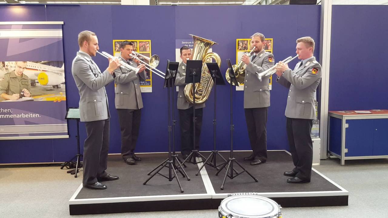 Blue - (Mnozil Brass) Musikmesse Frankfurt 2016 - Blechbläserquintett der Bundeswehr