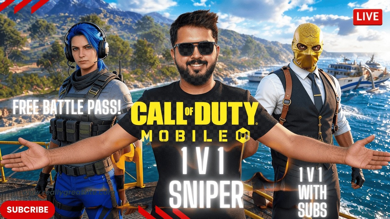 🔴 CODM LIVE | 1v1 With Viewers ⚔️ | Rank Push Grind 🚀| FREE BP/CP GIVEAWAY 🎁🔥 | @callofdutymobile