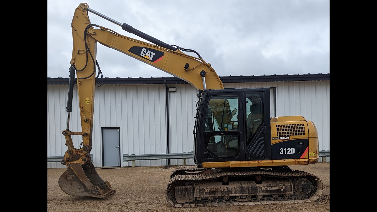 Ziegler Caterpillar 312D for sale  8372 hours