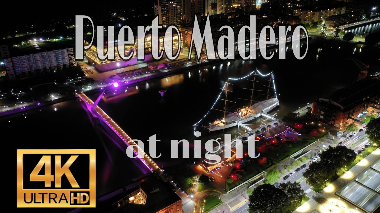 Puerto Madero at Night - Buenos Aires