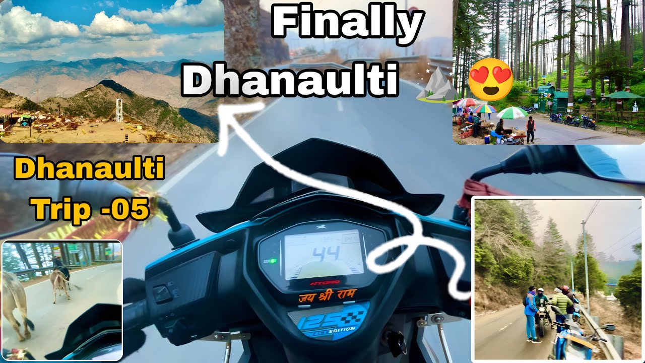 Dehradun to Dhanaulti Bike Ride | Finally Reached 😍   #automobile dhanaulti#biketrip 