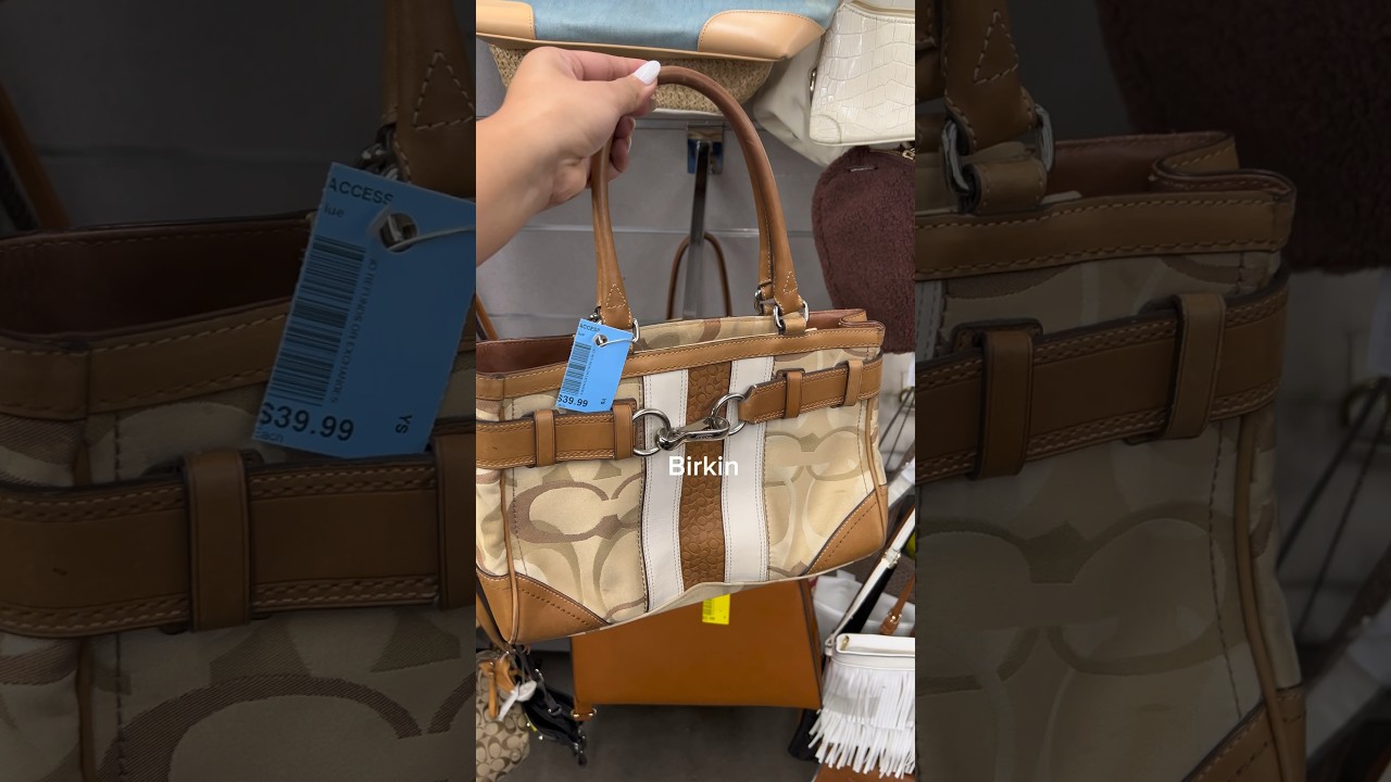 Я нашла ДИЗАЙНЕРСКИЕ сумки в КОМИССИОННОМ МАГАЗИНЕ?! 🤯 #комиссионный #комиссионныймагазин #комисс...