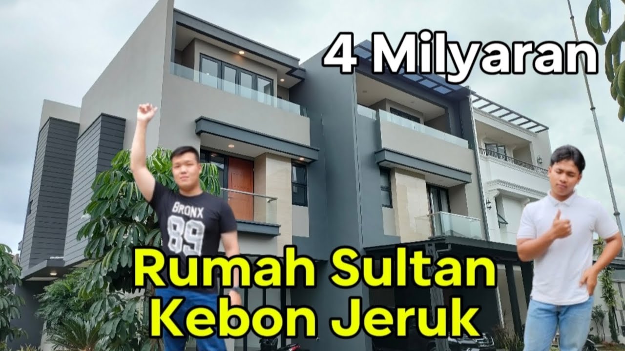 Rumah Mewah 3 Lantai Tipe 9x15 Grand Trevista Residence Kebon Jeruk