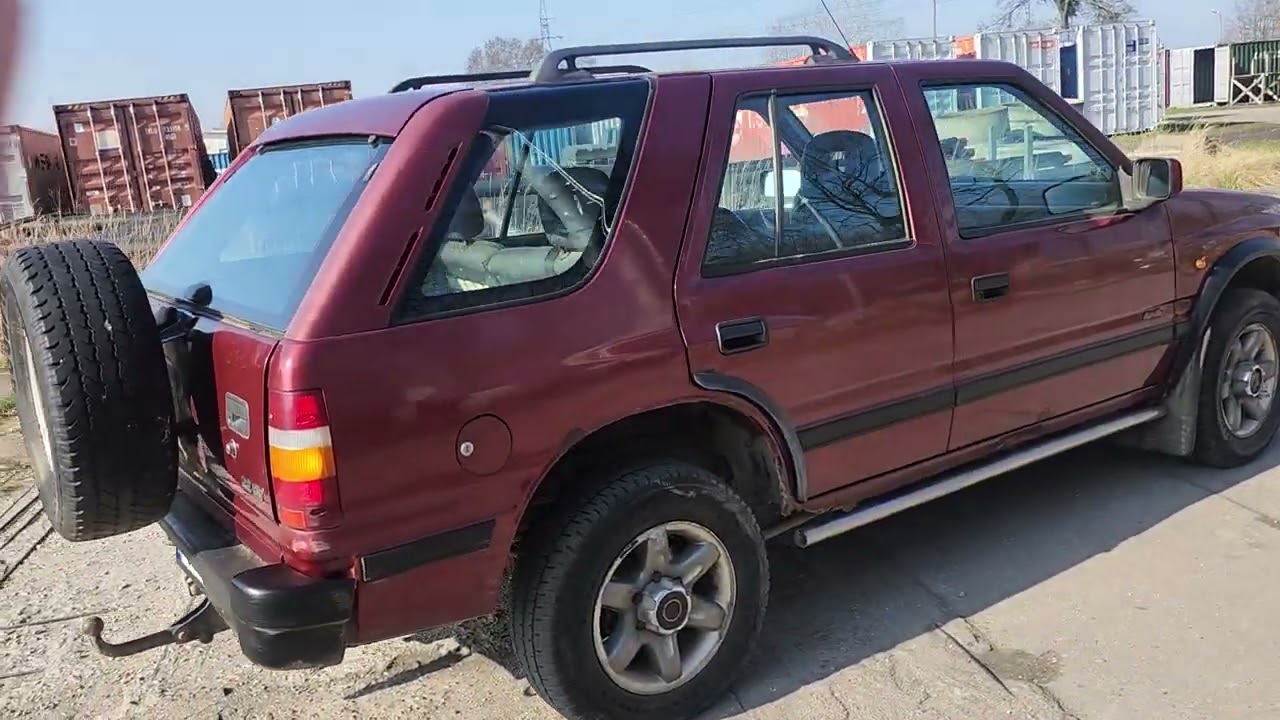 Opel Frontera 2.2 benzyna - terenowy wojownik
