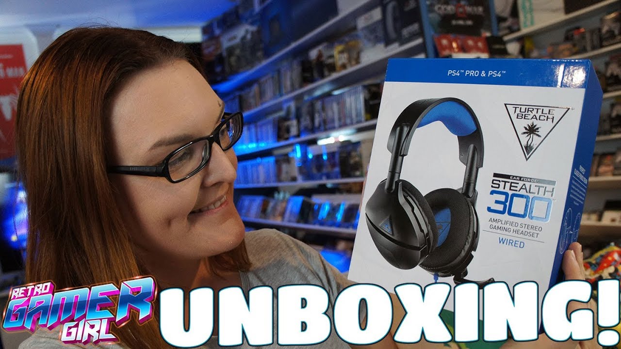 Turtle Beach Stealth 300 for PS4 & PS4 Pro Unboxing & Review | Retro Gamer Girl
