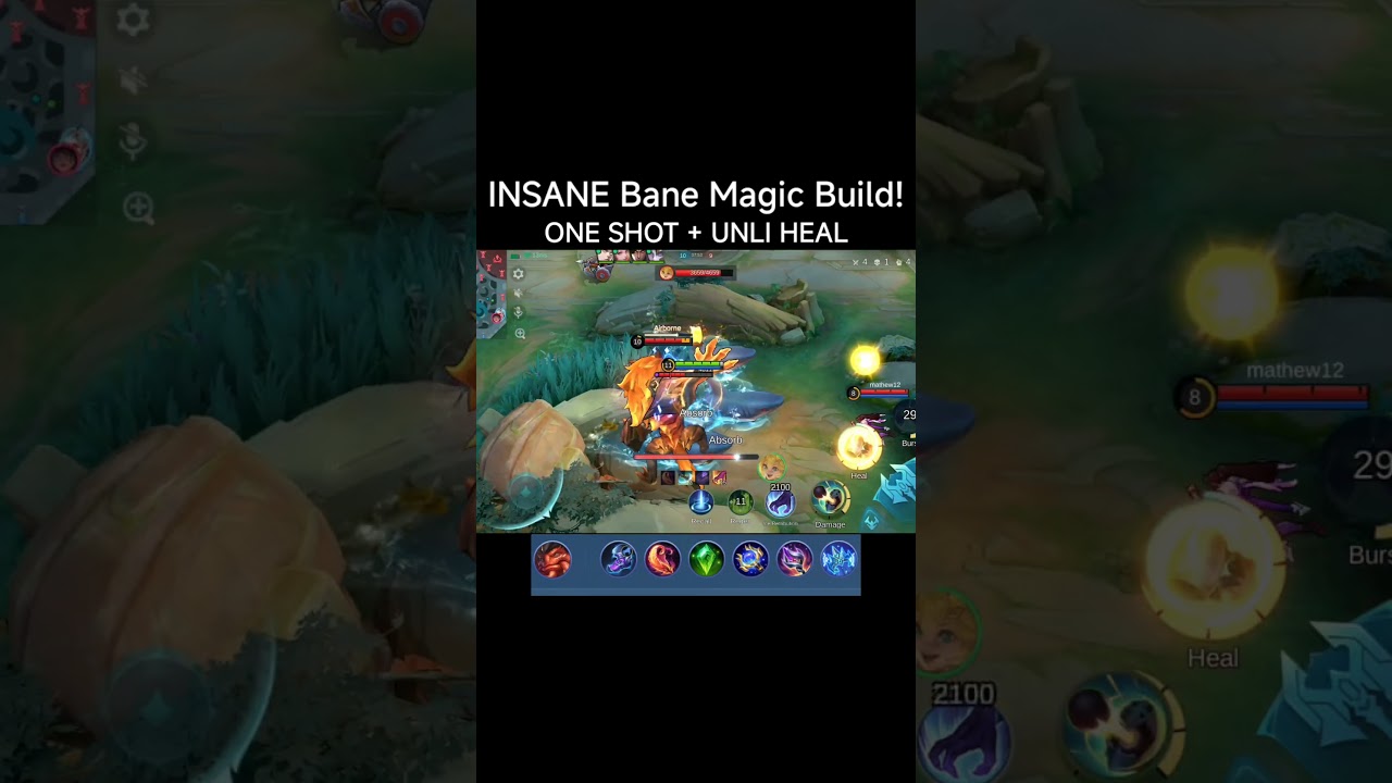 Bane Magic Build! NEW META #MLBBMYHERO #MLBBCreator #2025MYHERO #MLBB