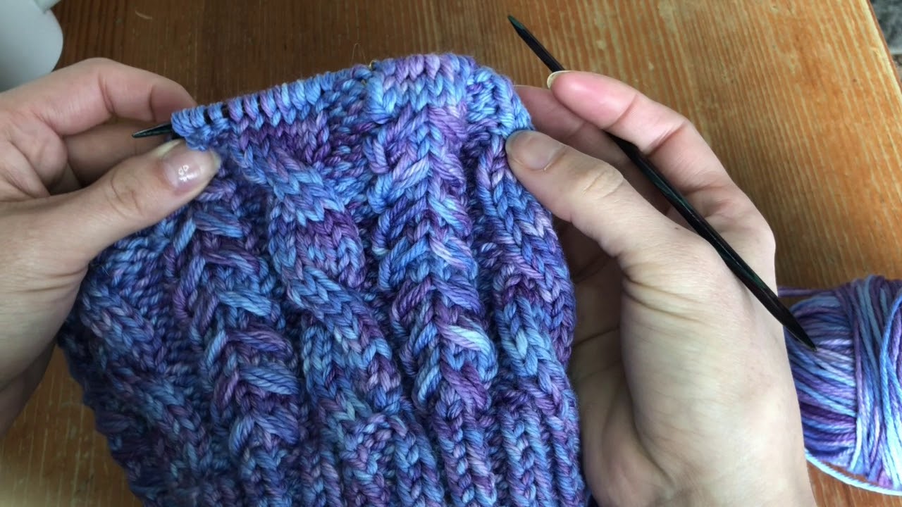 How to Knit the Caliper Cable in the Round
