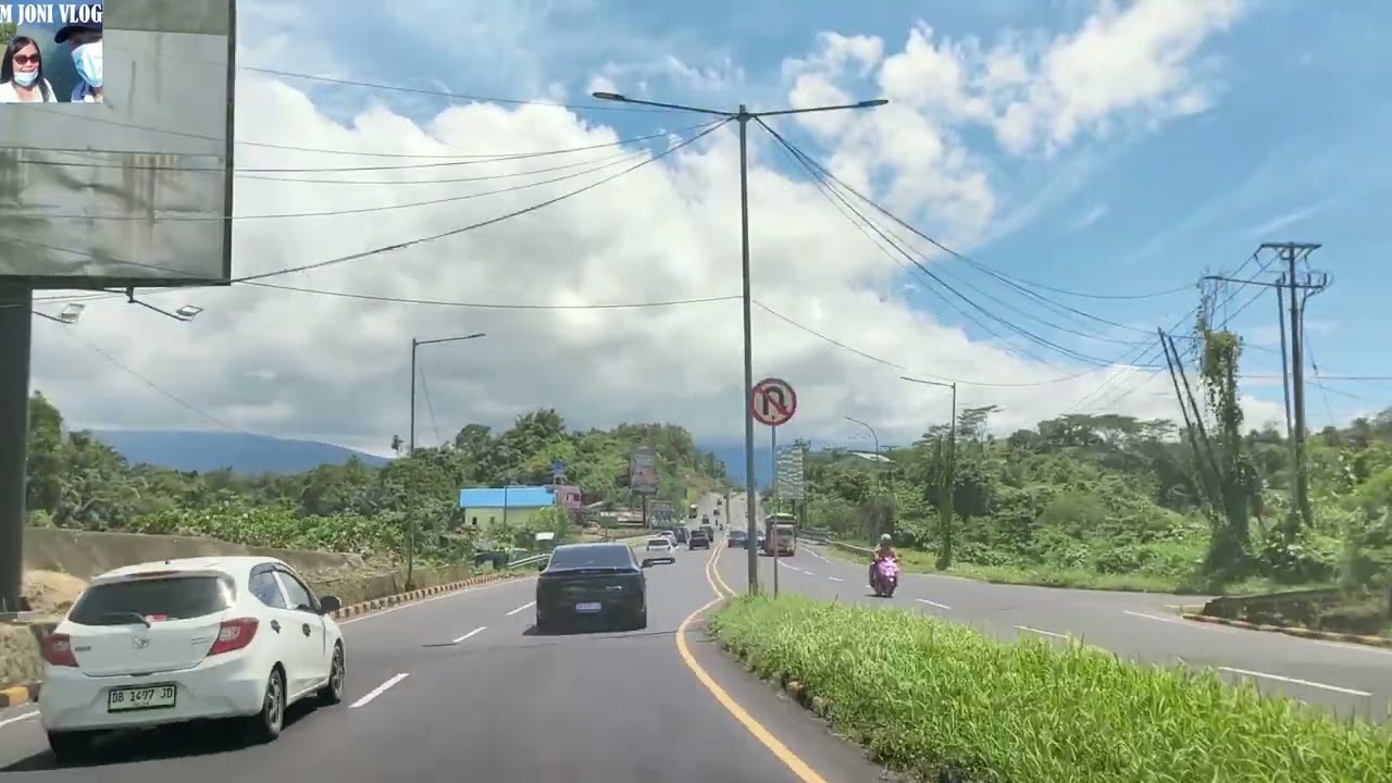 Keliling Kota Manado 2025, dari BANDARA SAMRAT menuju UNSRAT MANADO melalui RING ROAD