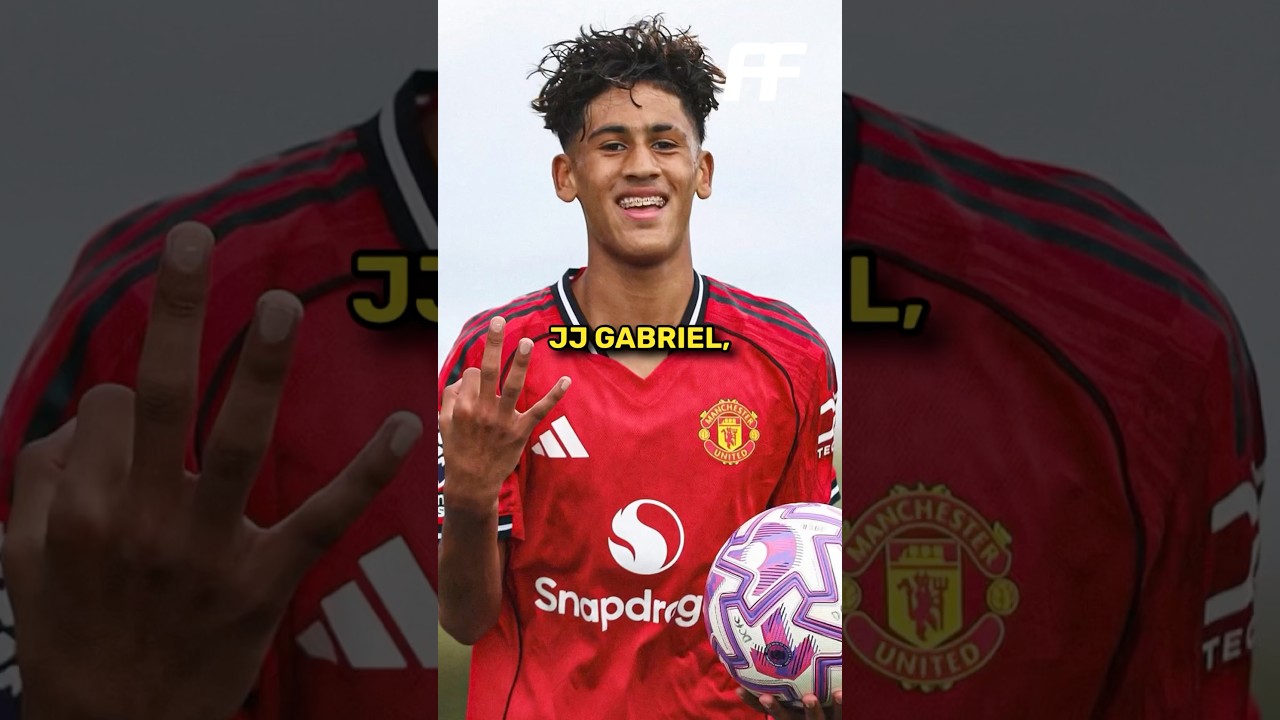 🏴󠁧󠁢󠁥󠁮󠁧󠁿ZAPAMIĘTAJCIE TO NAZWISKO❗️🔴 #jjgabriel #manchesterunited #piłkanożna #footyfiesta